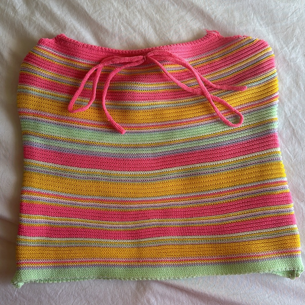 Colorful SHEIN tube top